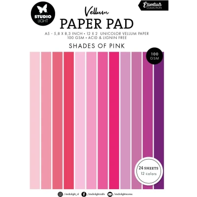 Afbeelding van Vellum paper Pad Unicolor Essentials nr.192