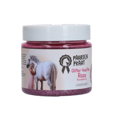 Image de Paardenpraat Hoof Polish Glitter Rose 150ml