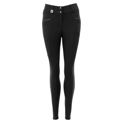 Image de ANKY Pantalon d&#039;Équitation Glance Silicone Fond de Peau Gris foncé EU 40