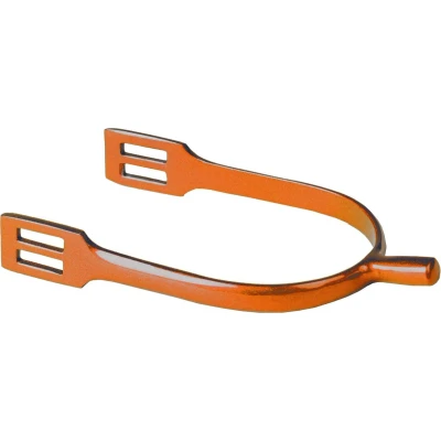 Afbeelding van Horka Sporen Stomp Rvs Junior Oranje Maat C15 2 Stuks