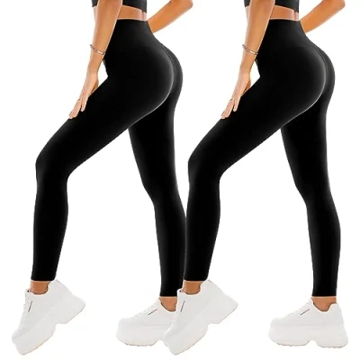 Afbeelding van SINOPHANT Leggings met hoge taille voor dames, zacht en ondoorzichtig, buikcontrole, grote maat training, sportschool, yoga