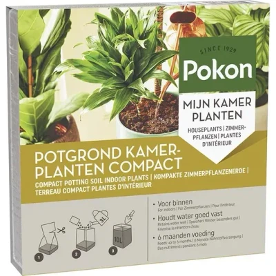 Afbeelding van Pokon Potgrond Kamerplanten Compact Kokosvezel 10 l