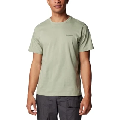 Afbeelding van Columbia Rapid RIDGE BACK Graphic TEE Tshirt print, Heren, Maat: Medium, Safari