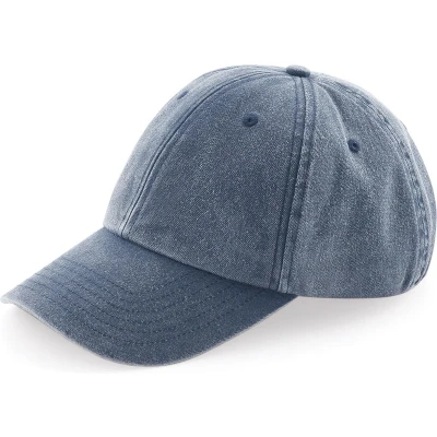 Afbeelding van Beechfield Vintage pet laag profiel B655 Denim
