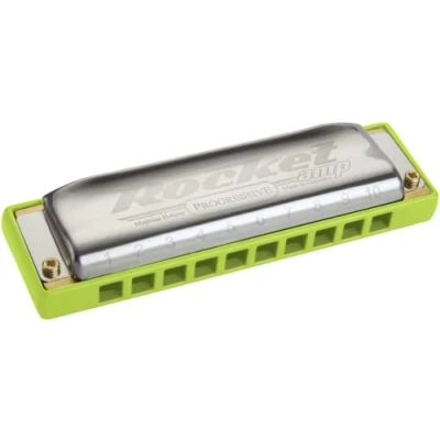 Afbeelding van Hohner Rocket Amp harmonica A Diatonische kwaliteit Professioneel