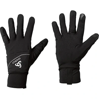 Afbeelding van Odlo Intensity Cover Safety Light Handschoenen Zwart XS Man