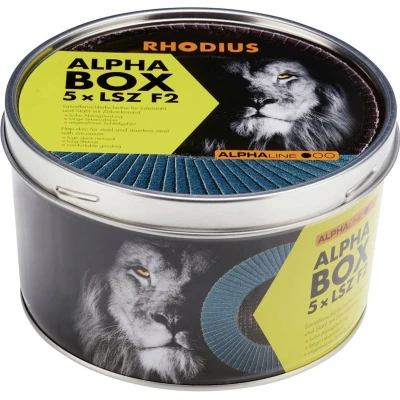 Afbeelding van Rhodius 209315 LSZ F2 BOX Lamellenschijf Diameter 125 mm Boordiameter 22.23 5 stuk(s)
