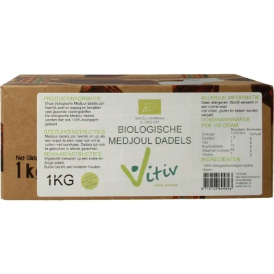 Afbeelding van Dadels medjoul doosje bio