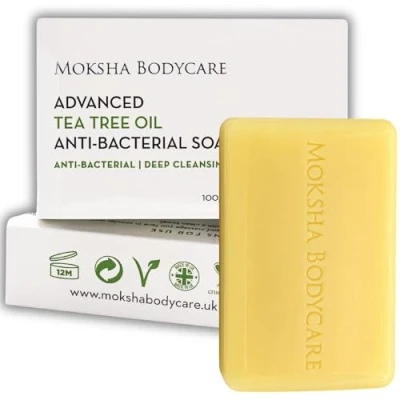 Afbeelding van anti acne, acne zeepreep voor vlekken, mee eters, puistjes en vette huid, vrij van parabenen dierproeven, 100 g