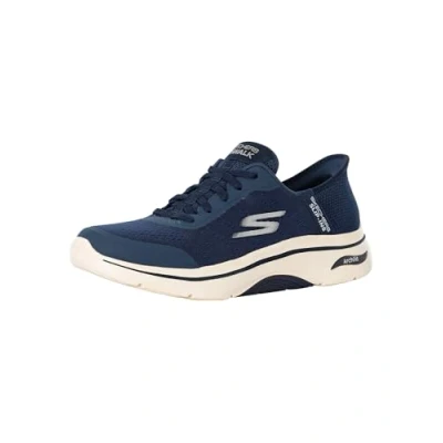 Afbeelding van Skechers Go Walk Arch Fit 2.0 Simplicity 2 Sneakers voor heren, Synthetisch textiel in marineblauw