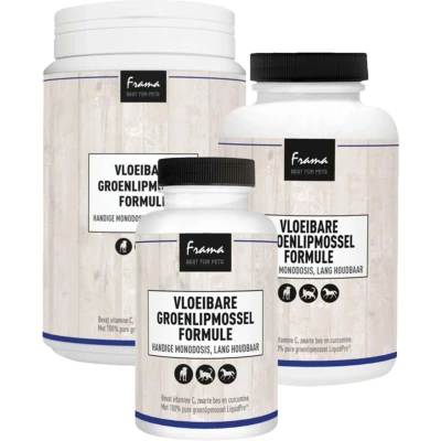 Afbeelding van Frama Best For Pets Groenlipmossel Vloeibaar 30 capsules