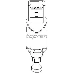 Afbeelding van TOPRAN 207 436 Schakelaar, koppelingbevestiging RENAULT: MEGANE 2, Kangoo II Express, OPEL: Vivaro B Combi