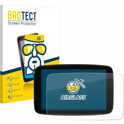 Afbeelding van BROTECT Screenprotector voor TomTom GO Superior 7&quot; Folie Beschermfolie Beschermglas transparant