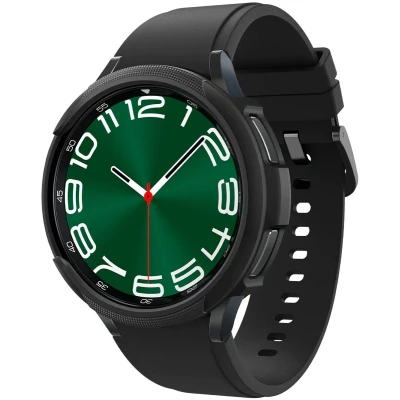Afbeelding van Hoesje Geschikt voor Samsung Galaxy Watch6 Classic 47mm Liquid Air Case Zwart Spigen