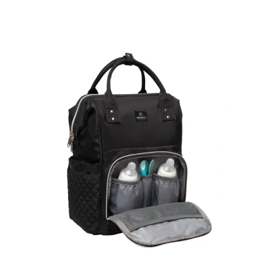 Afbeelding van Nanabeebi Luiertas voor kinderen, Maat: One Size, Black