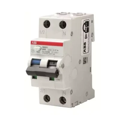 Afbeelding van ABB Aardlekautomaat 25A C kar DS 201 C25/0,03