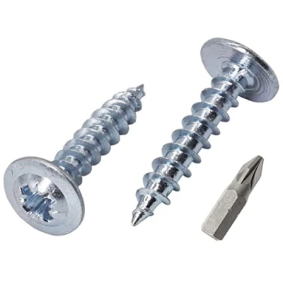 Afbeelding van 100 stuks houtschroeven van verzinkt staal 4,0 x 20 mm metalen schroeven aangepaste instelkop zelftappend (100, mm)