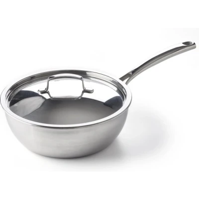 Afbeelding van Bk Conische Sauteuse Met Deksel 24cm