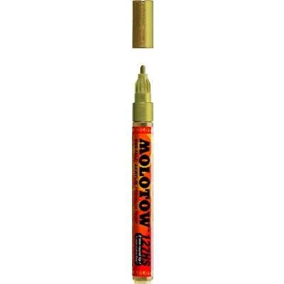 Afbeelding van Molotow ONE4ALL Gouden verfstift 127HS CO 2mm marker