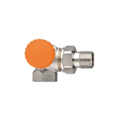 Afbeelding van Heimeier E clipse thermostaatkraan 1/2&quot; dubbelhaaks links. Artikelnr: 3933 02.000