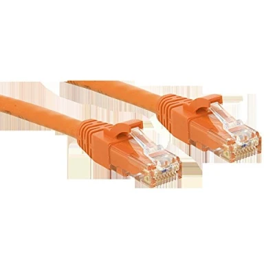 Afbeelding van LINDY 48106 RJ45 Netwerkkabel, patchkabel CAT 6 U/UTP 0.50 m Oranje Snagless 1 stuk(s)
