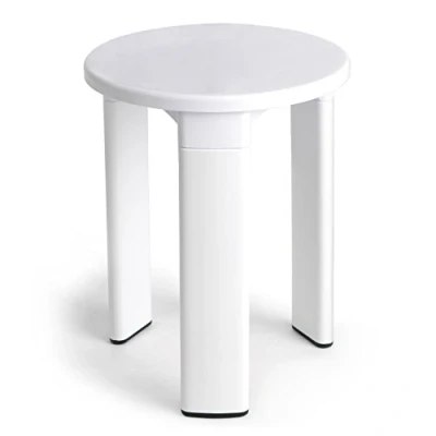 Afbeelding van TATAY 4430001 kruk, wit, 31,5 x 40,5 cm