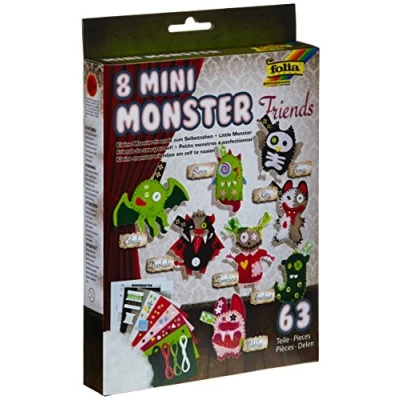 Afbeelding van Mini monsters set knutselset