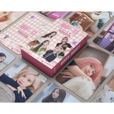 Afbeelding van Blackpink Lomo Photocards 2023 Photo BP BPTG nieuw album kaarten mini postcards fotokaartenset cadeau voor fans meisjes (BPTG)