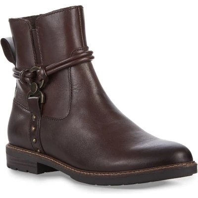 Afbeelding van MARCO TOZZI 2 25310 43 Enkellaarzen met ritssluiting voor dames, Mokka