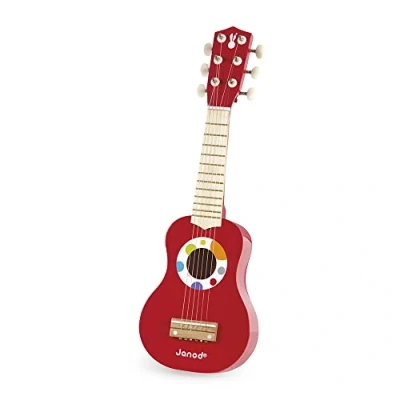 Image de Ma première guitare Janod J07628 Confetti