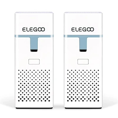 Afbeelding van ELEGOO Mini luchtreiniger met actieve koolfilter voor 3D printen, hars, printer, LCD/DLP/MSLA, 2 stuks