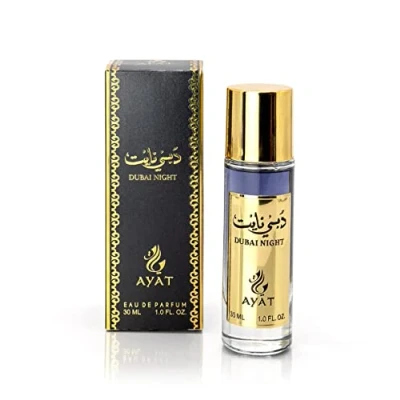 Afbeelding van Ayat Perfumes MUSK EMIRATES Eau de Parfum 30 ml EDP Orientale Arabisch Origineel cadeau idee voor dames en heren Miniatuurgeuren, gemaakt ontworpen in Dubai (Dubai Night).