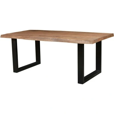 Afbeelding van Sturdy eettafel u poot tree top 240 cm