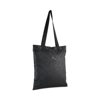 Image de PUMA Pop Tote Women, Accessoires, Noir/Script Aop, OSFA
