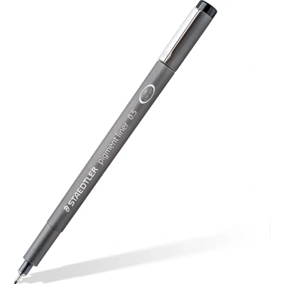 Afbeelding van Staedtler pigment liner fineliner 0,4 mm zwart 308 04 9