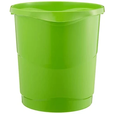 Afbeelding van Esselte Europost Vivida prullenbak van polypropyleen, 14 l, groen