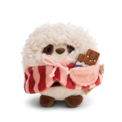 Afbeelding van Panda Kono Knuffelset 8 cm met chocolade en popcornkostuum in geschenkdoos wit zacht pluche, schattig om te knuffelen spelen, voor kinderen volwassenen 61654