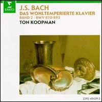 Afbeelding van Bach: The Well Tempered Clavier, Book 2