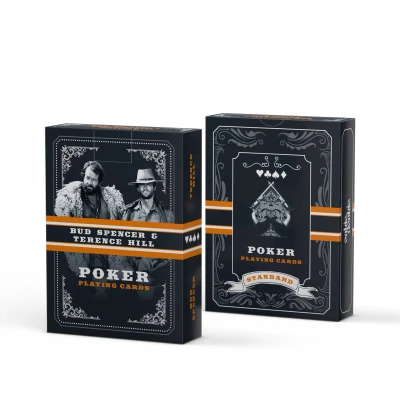 Afbeelding van Oakie Doakie Games Bud Spencer &amp; Terence Hill Poker Western Speelkaarten Multicolours