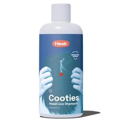 Afbeelding van Healr Luizenshampoo 250 ml rozemarijnolie + keratine 2 in 1 werking: lotion tegen luizen en sterke neten conditioner voor haar shampoo gemaakt Duitsland