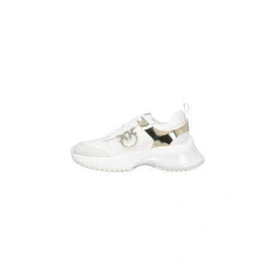 Afbeelding van Pinko SS0027P025 Ariel 02 Sneakers laag, Dames, Maat: 40, Pure white Leer