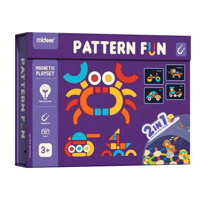 Afbeelding van Mideer Magnetisch Speelset Patroon Plezier