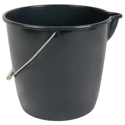 Afbeelding van Talen Tools Emmer met Schenktuit 12 liter Zwart