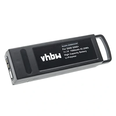 Afbeelding van vhbw Batterij compatibel met Yuneec Q500, Q500+, Q500+ Pro, Q500 4K drone (7500 mAh, 11,1 V, Li polymeer)