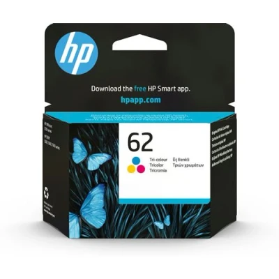 Image de HP 62 4.5 ml couleur (cyan, magenta, jaune) original cartouche d&#039;encre pour ENVY 55XX, 56XX, 76XX; Officejet 250, 252, 57XX, 8040