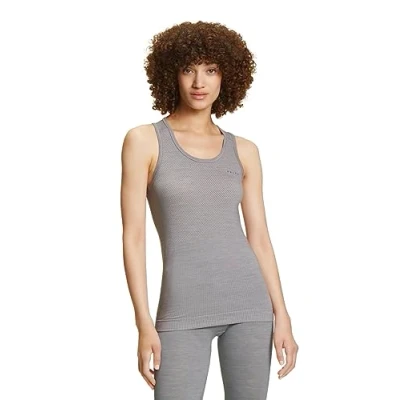 Afbeelding van Falke Wooltech Light Sport Tshirt greyheather, Dames, Maat: XL, Grey heather