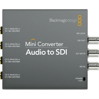 Afbeelding van Blackmagic Mini Converter Audio to SDI 2