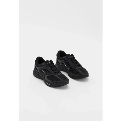 Afbeelding van Nike Sportswear AIR Pegasus WAVE Unisex Sneakers laag, Maat: 47.5, Black/anthracite/cyber Textiel/ synthetisch