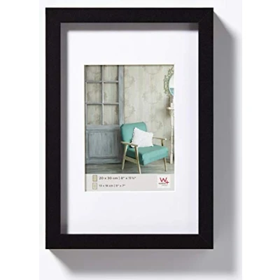 Afbeelding van Walther design EA070B Stockholm Holzrahmen, 50x70 cm, schwarz