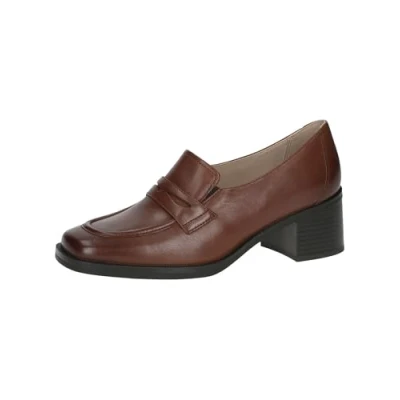 Afbeelding van Caprice Trotteur Instappers, Dames, Maat: 40.5, Cognac nappa Leer